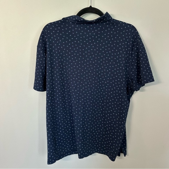 Polo Ralph Lauren Men’s Short Sleeve Custom Slim Fit Navy Polo Sz L GUC - Picture 6 of 6